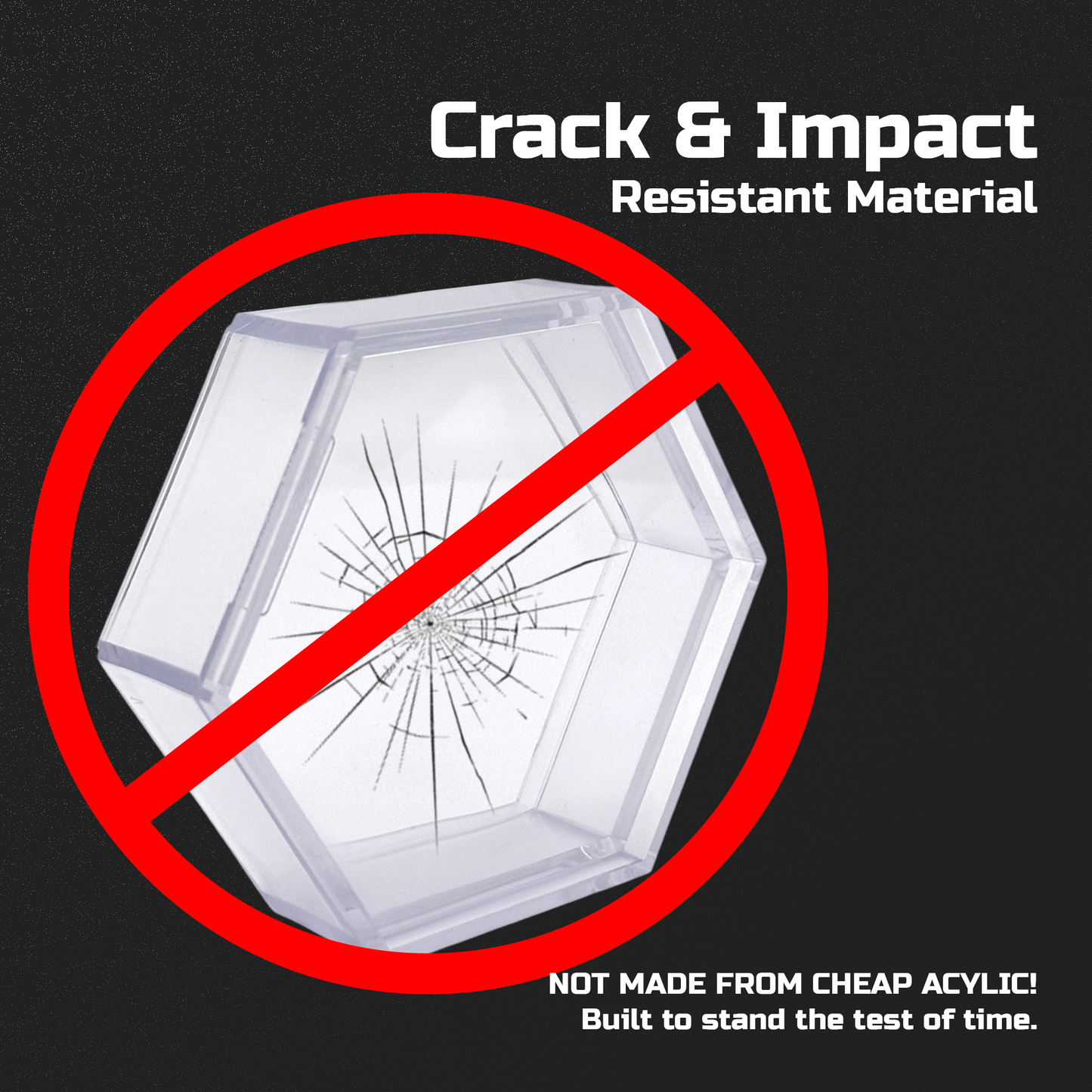 Luna Series: Hexagon Risers - Multi Pack - Grid Included - 1/12 Scale