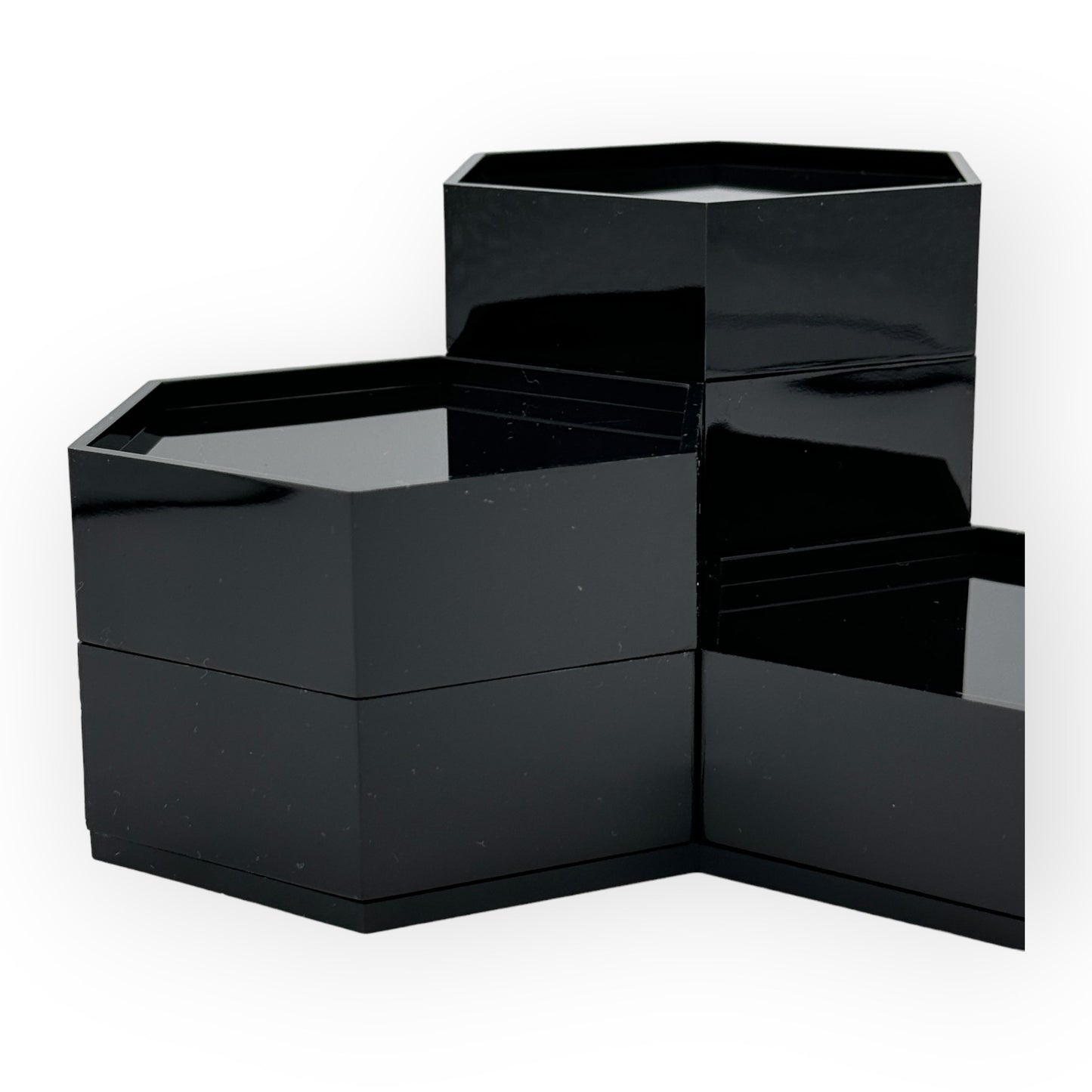 Luna Series: Starter Kit - 6 Risers, 3 Peg-Free Footstands, and 1 Grid - 1/12 Scale