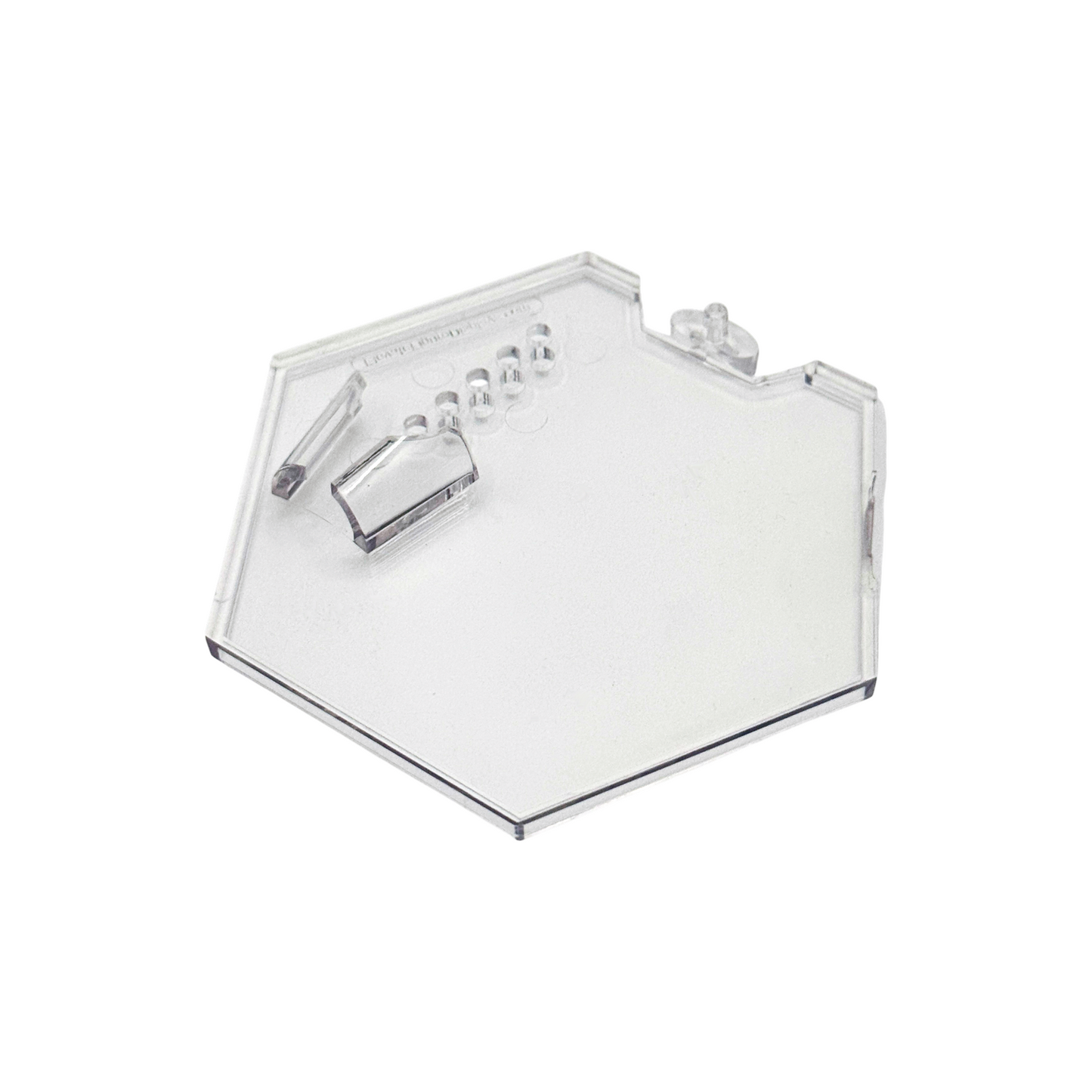 Luna Series: Peg-Free Footstands - Clear - Designed for Figures 4in-7in