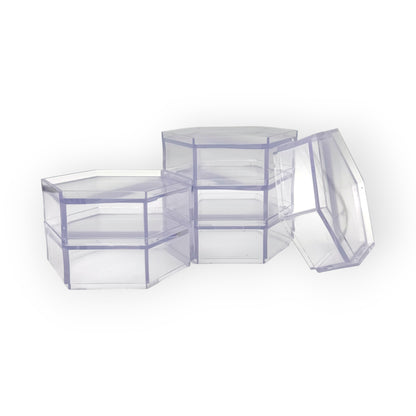 Luna Series: Starter Kit - 6 Risers, 3 Peg-Free Footstands, and 1 Grid - 1/12 Scale
