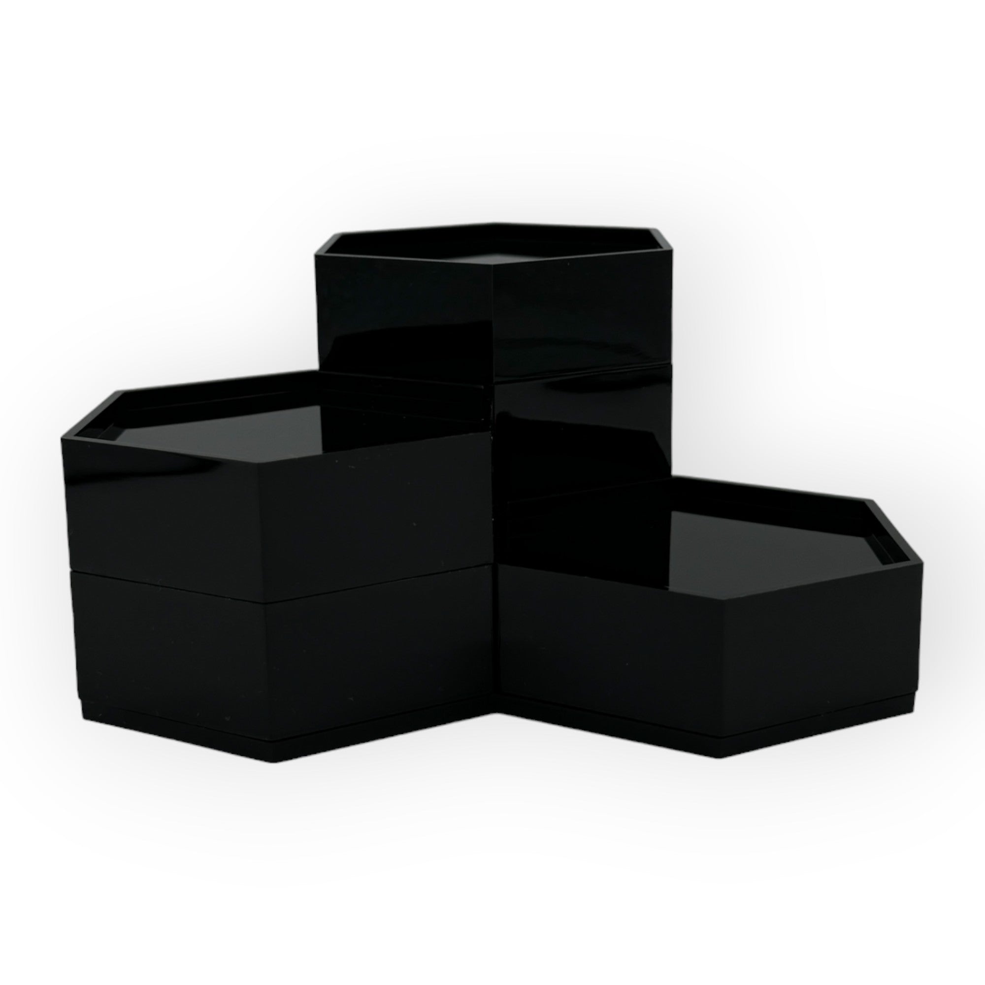 Hexagon Risers Starter Kit - Risers, Footstands, & Grid - 1/12 Scale ...