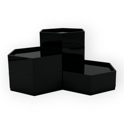 Luna Series: Starter Kit - 6 Risers, 3 Peg-Free Footstands, and 1 Grid - 1/12 Scale