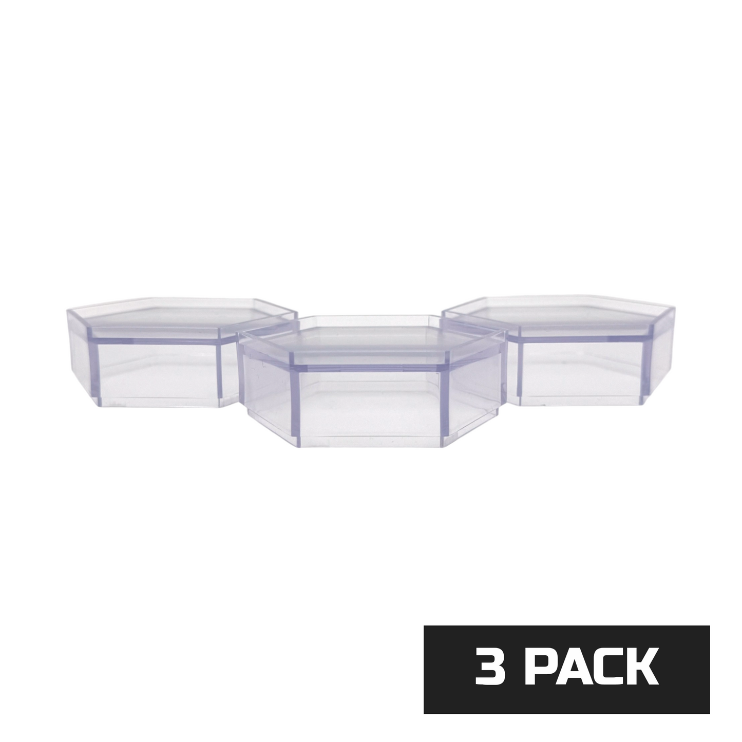 Luna Series: Hexagon Risers - 3 Pack Add On - 1/12 Scale