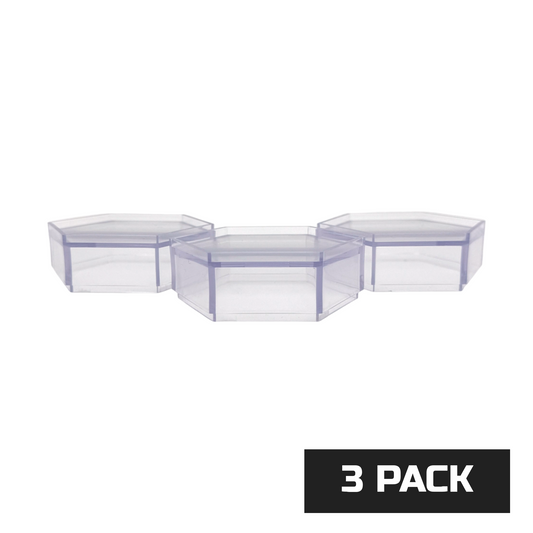 (PRE-ORDER) Luna Series: Hexagon Risers - 3 Pack Add On - 1/12 Scale