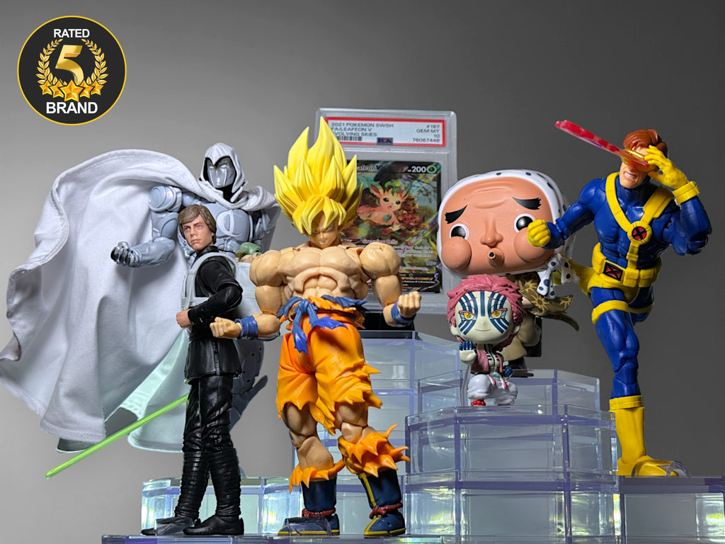 Premium Action Figure Stands & Risers - Elevate Figure Displays